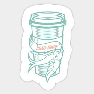 True love Sticker